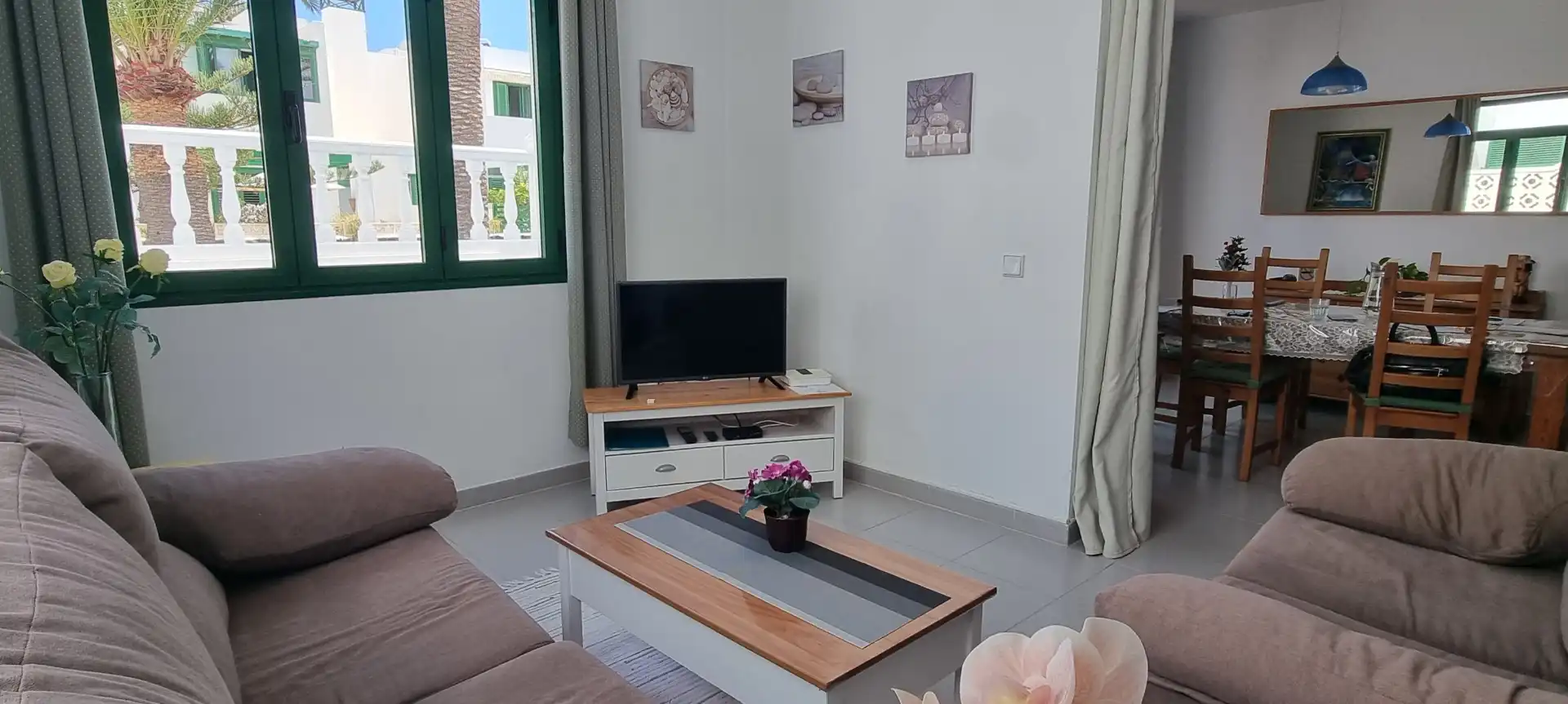 Living room of Houses for sale in Teguise  with Private garden, Terrace and Furnished