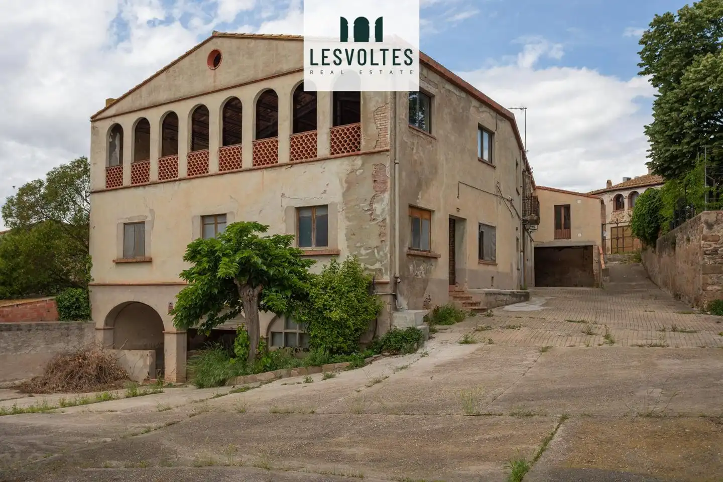 Vista exterior de Casa o xalet en venda en Corçà amb Calefacció, Jardí privat i Parquet