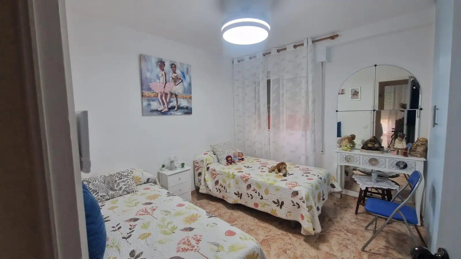 Bedroom of Flat for sale in La Ràpita  with Storage room, Furnished and Balcony