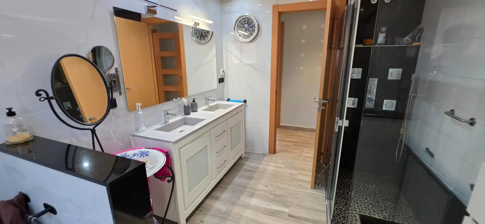 Baño de Casa o chalet en venta en Fogars de la Selva con Aire acondicionado, Calefacción y Terraza