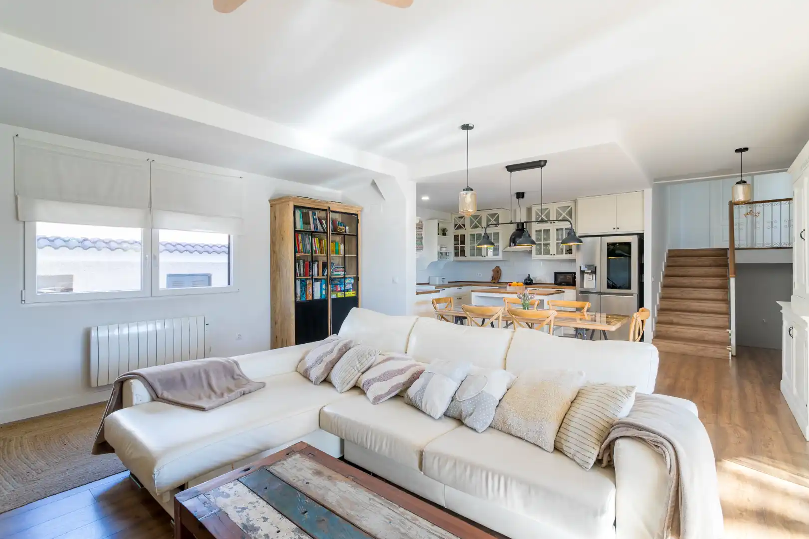 Sala d'estar de Casa o xalet de lloguer en El Campello amb Aire condicionat, Calefacció i Jardí privat