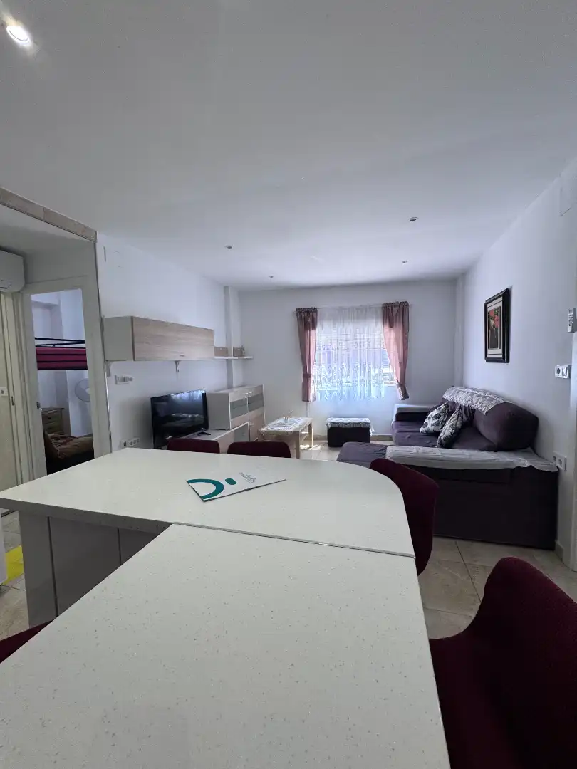 Living room of Flat for sale in Castellón de la Plana / Castelló de la Plana  with Air Conditioner, Heating and Furnished