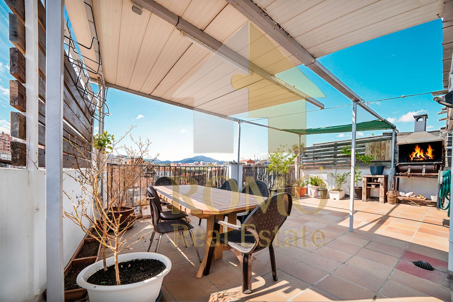 Terrace of Flat for sale in Sabadell  with Air Conditioner, Heating and Terrace