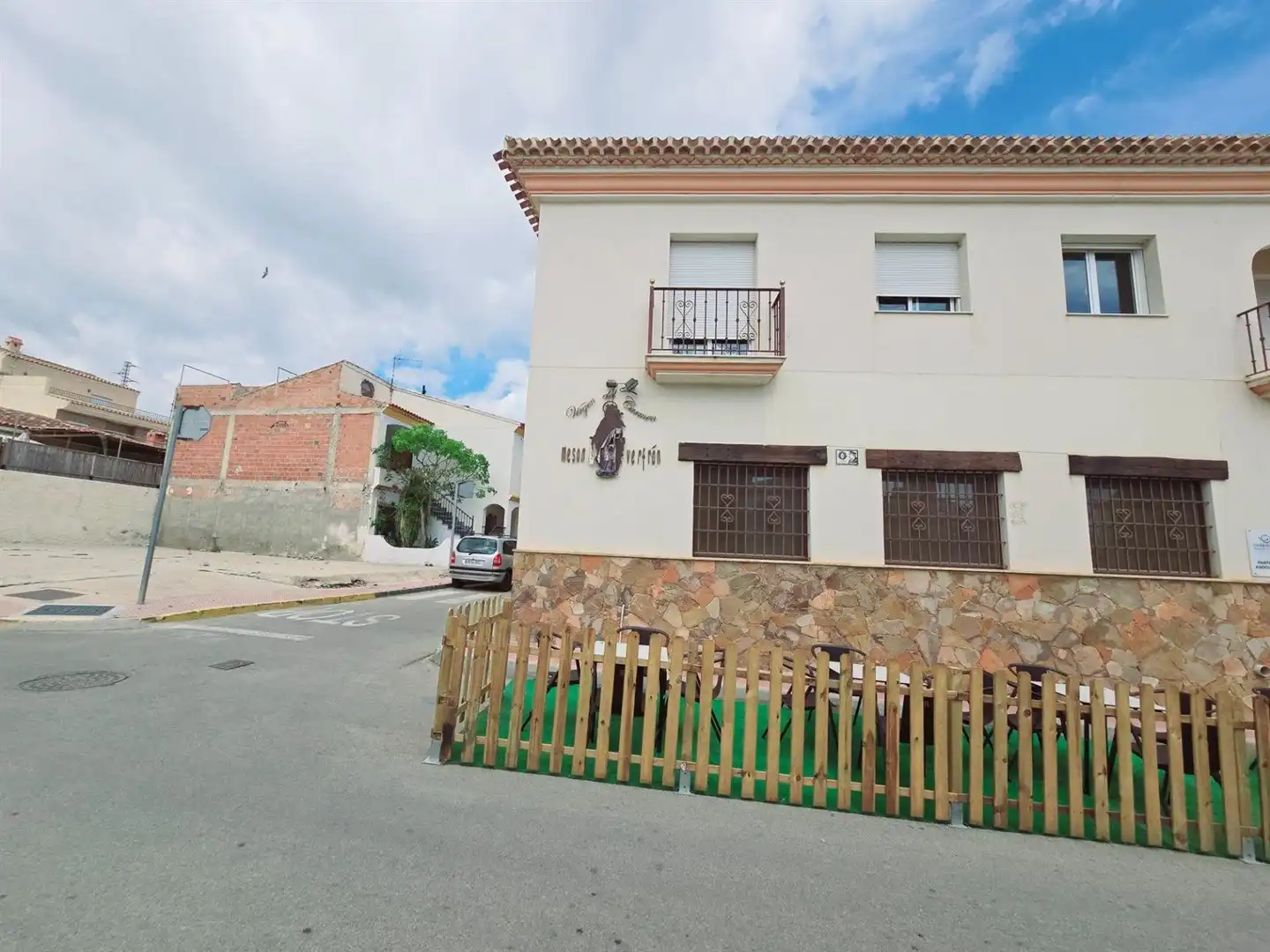 Vista exterior de Local en venta en Los Gallardos con Aire acondicionado, Terraza y Amueblado