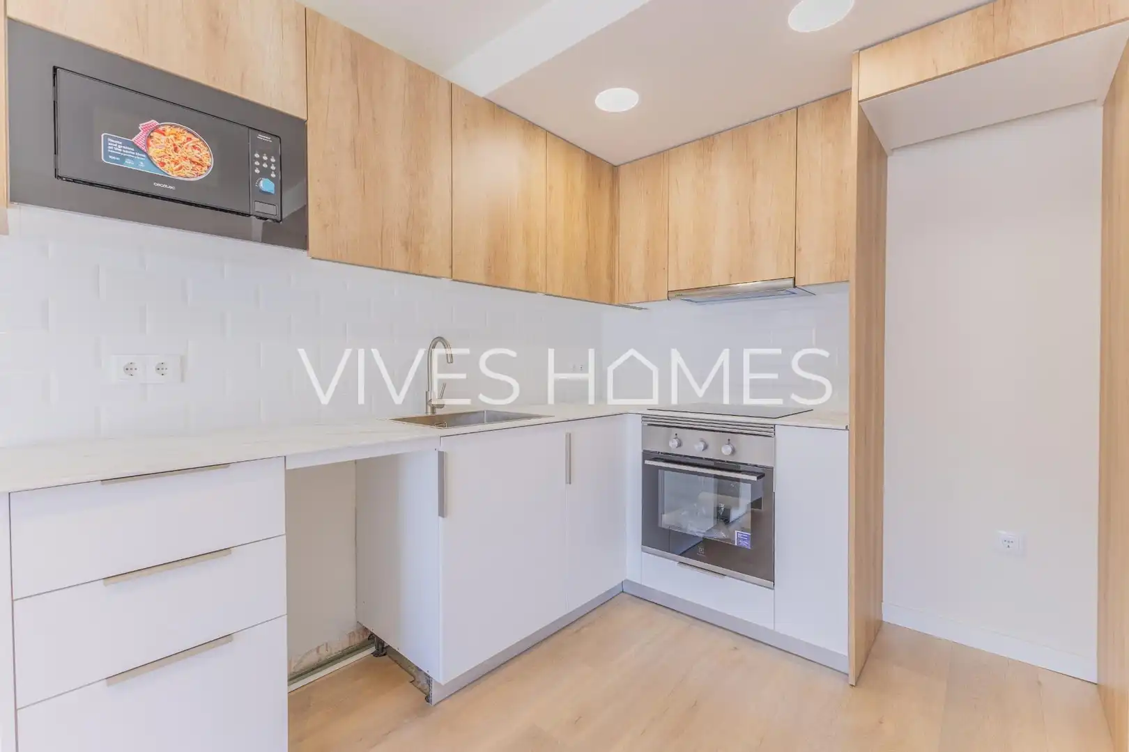 Kitchen of Flat for sale in Caldes d'Estrac  with Heating and Balcony