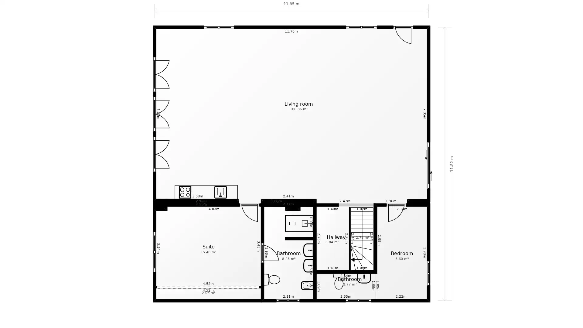 Detached house with pool for sale in Corinto - Almarda, imagen 111
