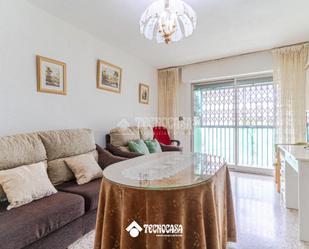 Living room of Flat for sale in  Granada Capital  with Heating, Balcony and Alarm
