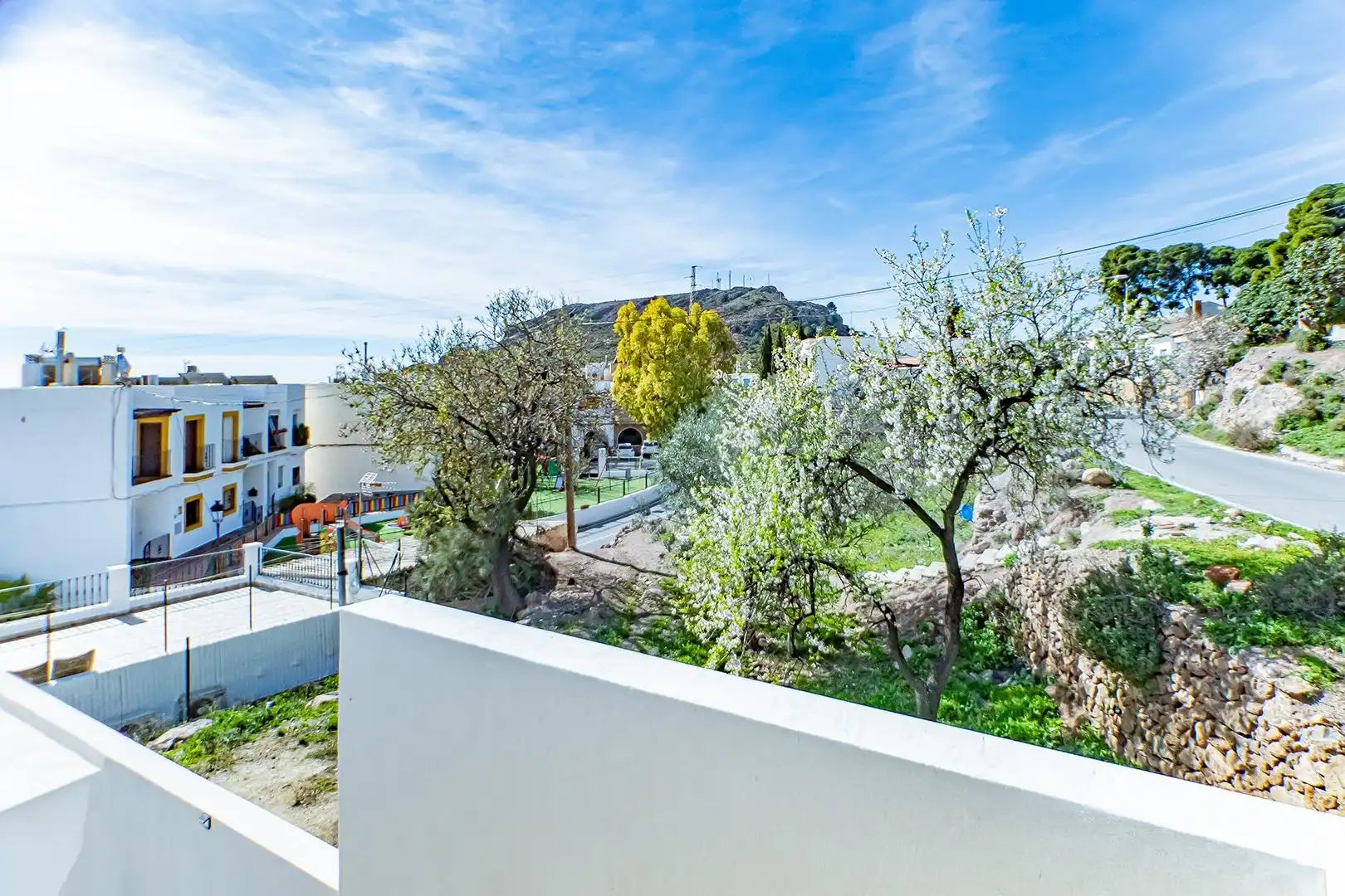 Vista exterior de Casa o xalet en venda en Felix amb Jardí privat, Piscina i Balcó