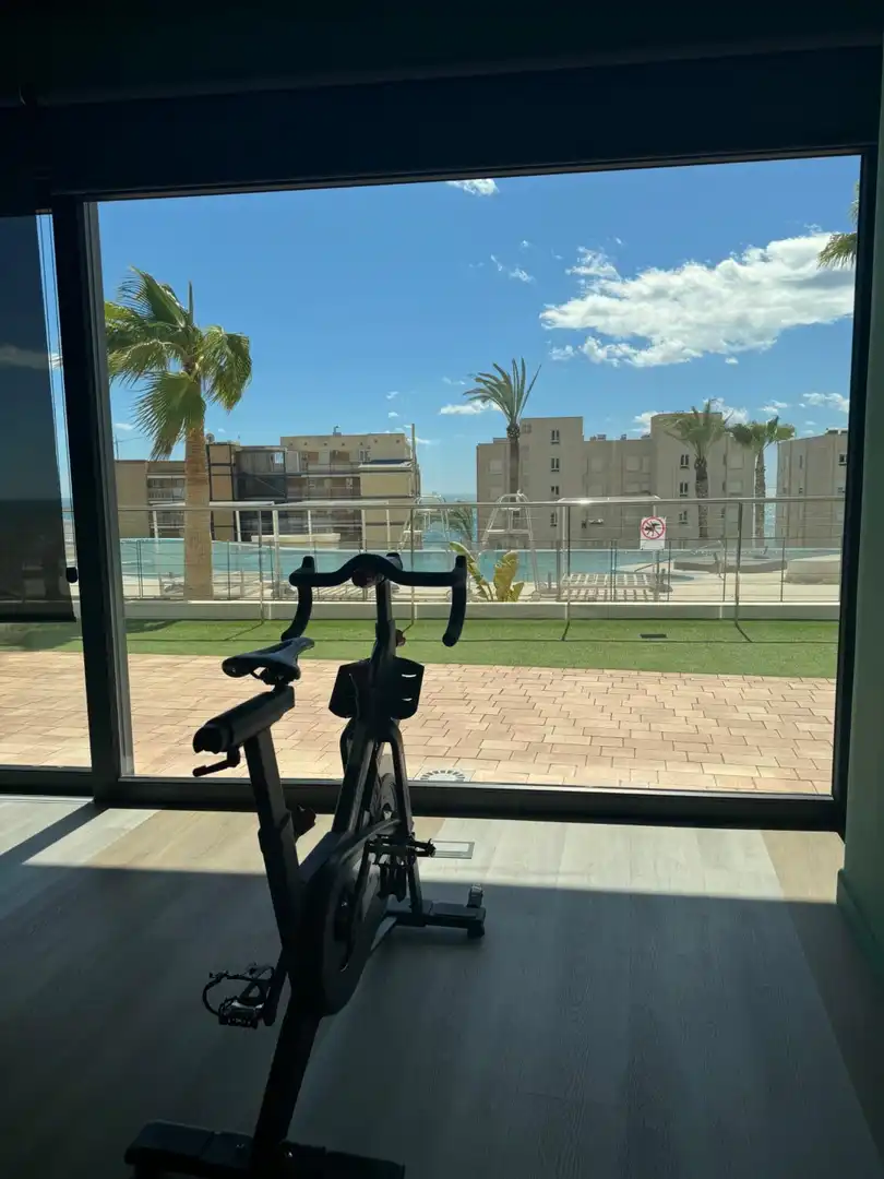 Exterior view of Apartments for rent in Benidorm  with Air Conditioner, Heating and Private garden