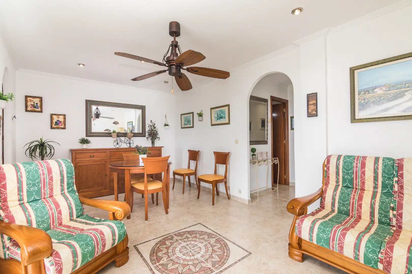 Dining room of Flat for sale in Santa Pola  with Furnished