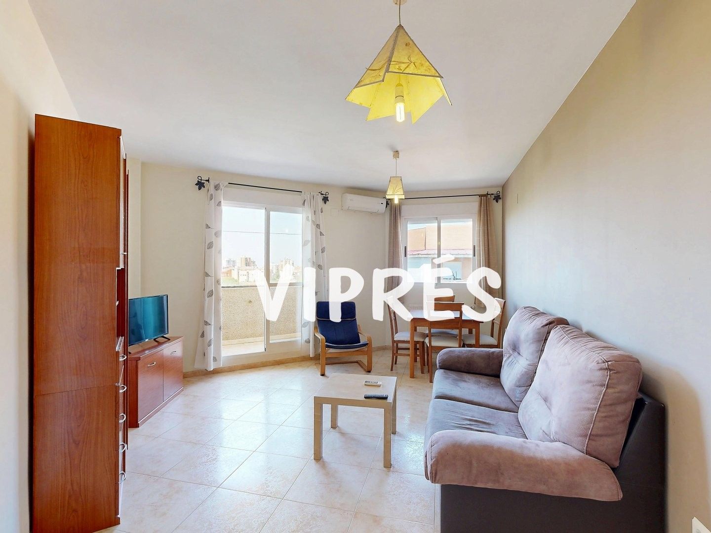 Sala de estar de Piso en venta en Cáceres Capital con Aire acondicionado, Calefacción y Terraza