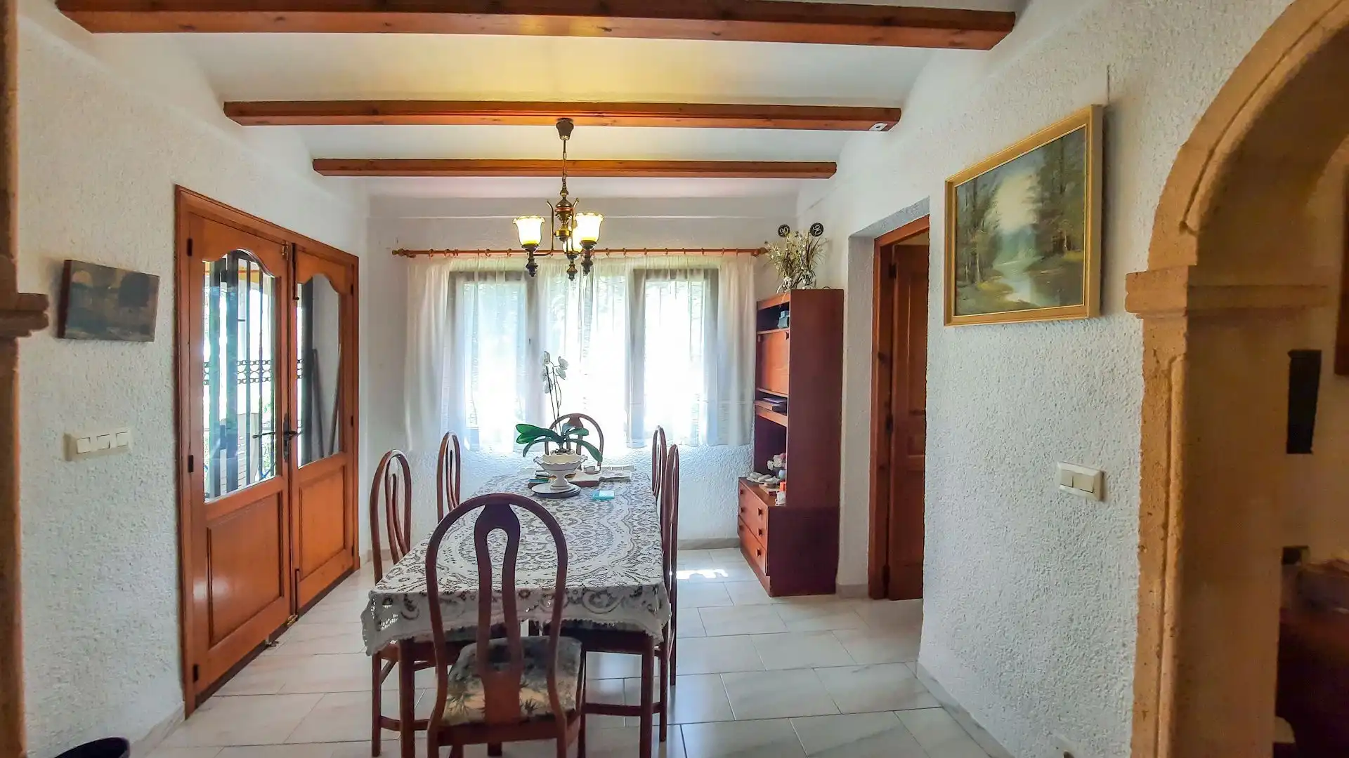 Dining room of Houses for sale in Jávea / Xàbia  with Air Conditioner