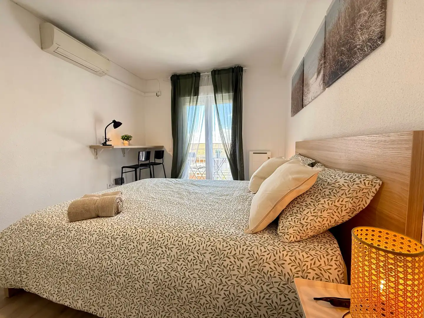 Bedroom of Flat for share in Getafe  with Heating, Furnished and Oven