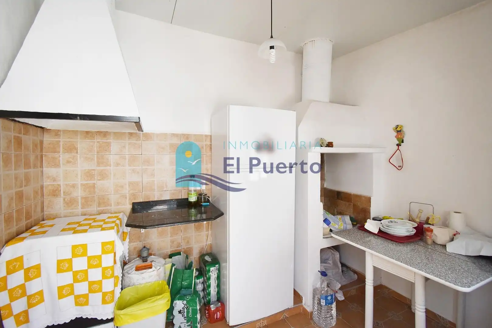 Cocina de Dúplex en venta en Mazarrón con Aire acondicionado, Calefacción y Jardín privado