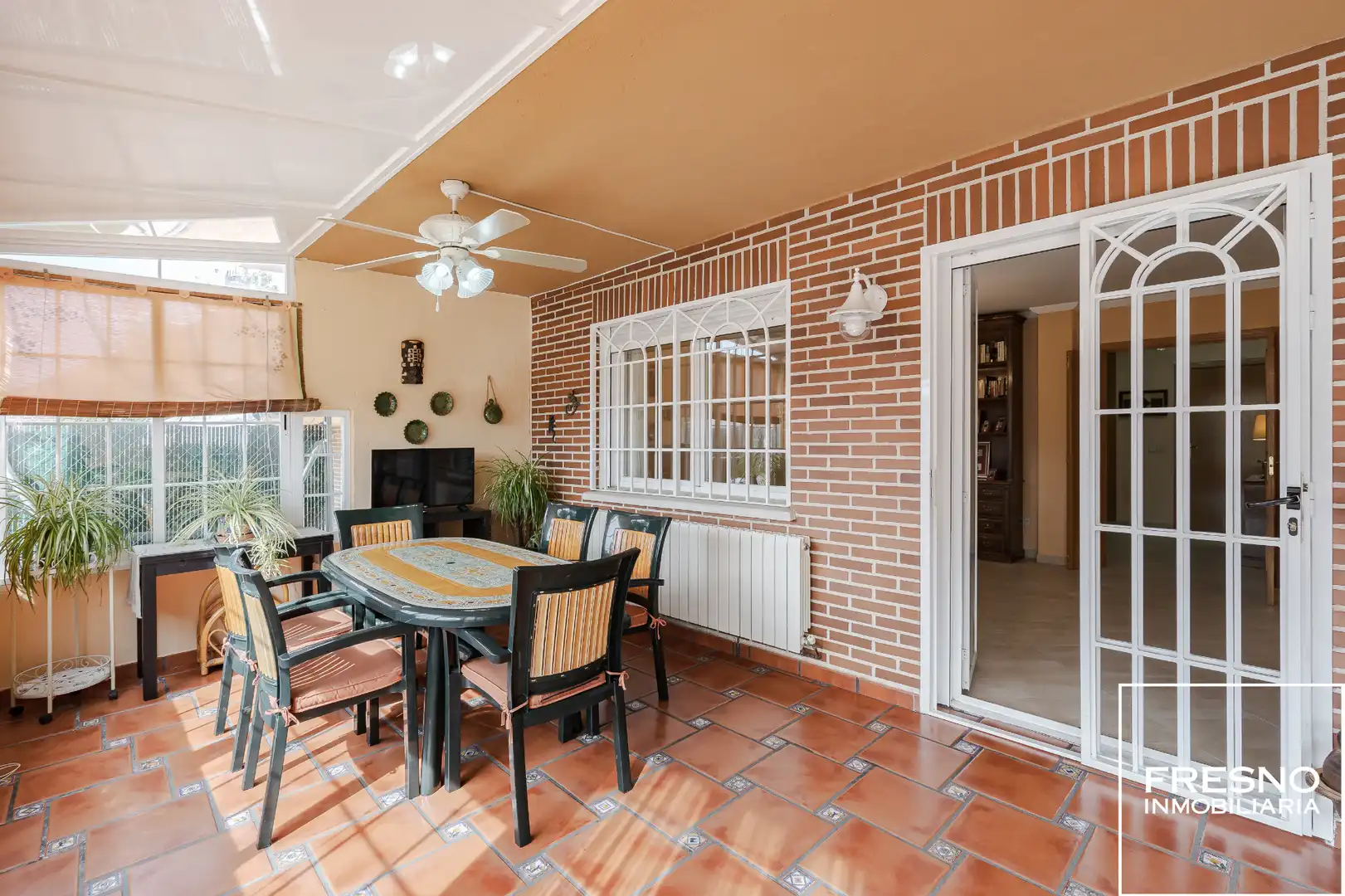 Terrace of Detached homes for sale in Cobeña  with Air Conditioner, Heating and Private garden