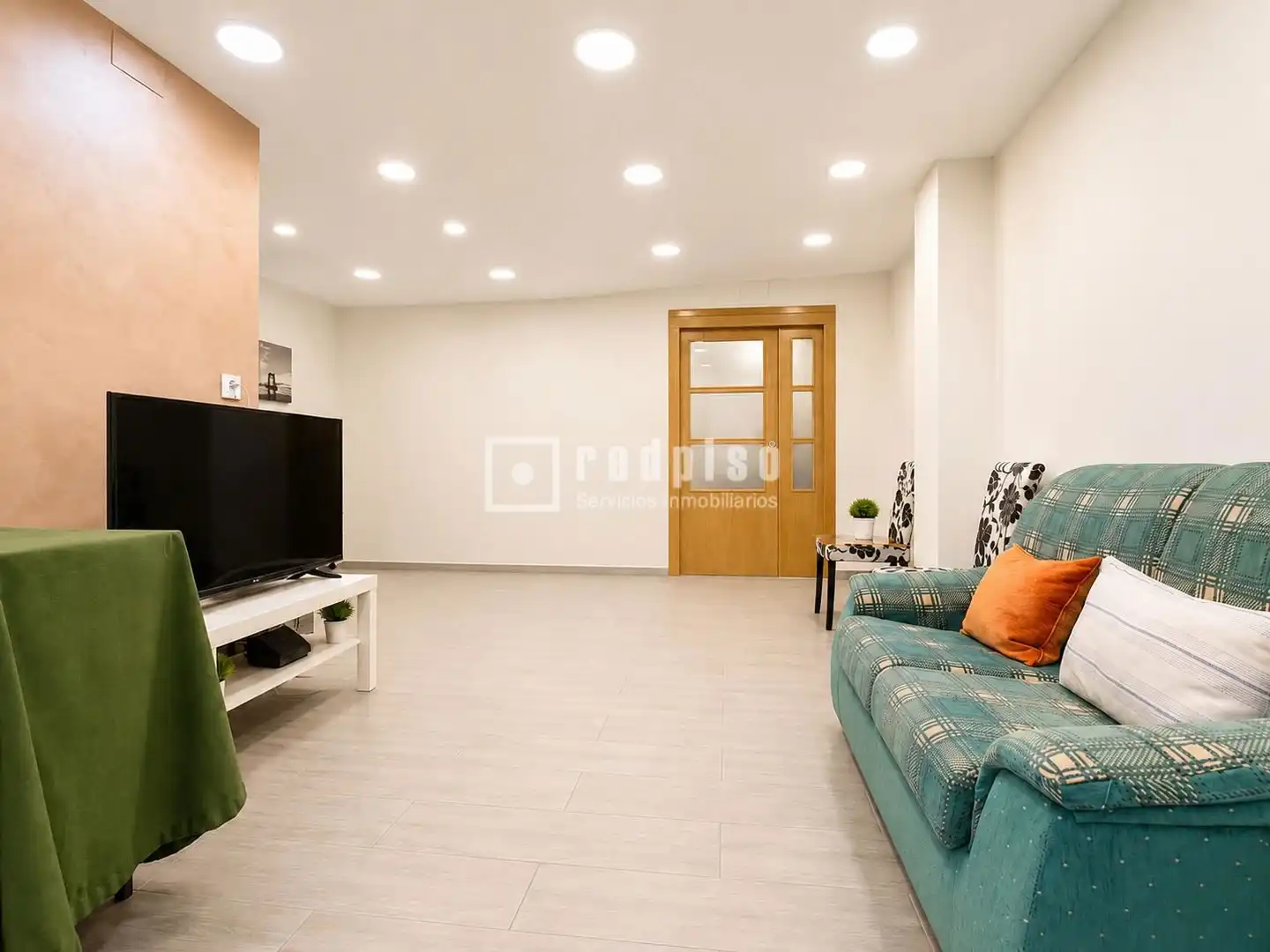 Sala de estar de Piso en venta en Murcia con Aire acondicionado y Trastero