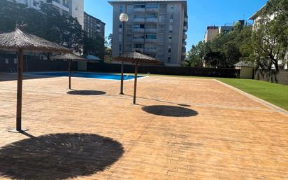 Swimming pool of Flat for sale in Cerdanyola del Vallès  with Heating, Parquet flooring and Oven