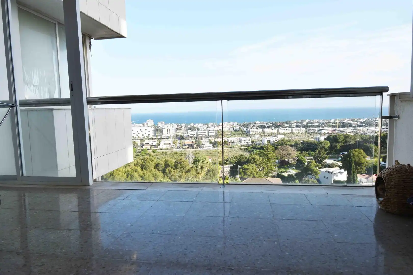 Balcony of Flat for sale in Sitges  with Air Conditioner, Heating and Private garden