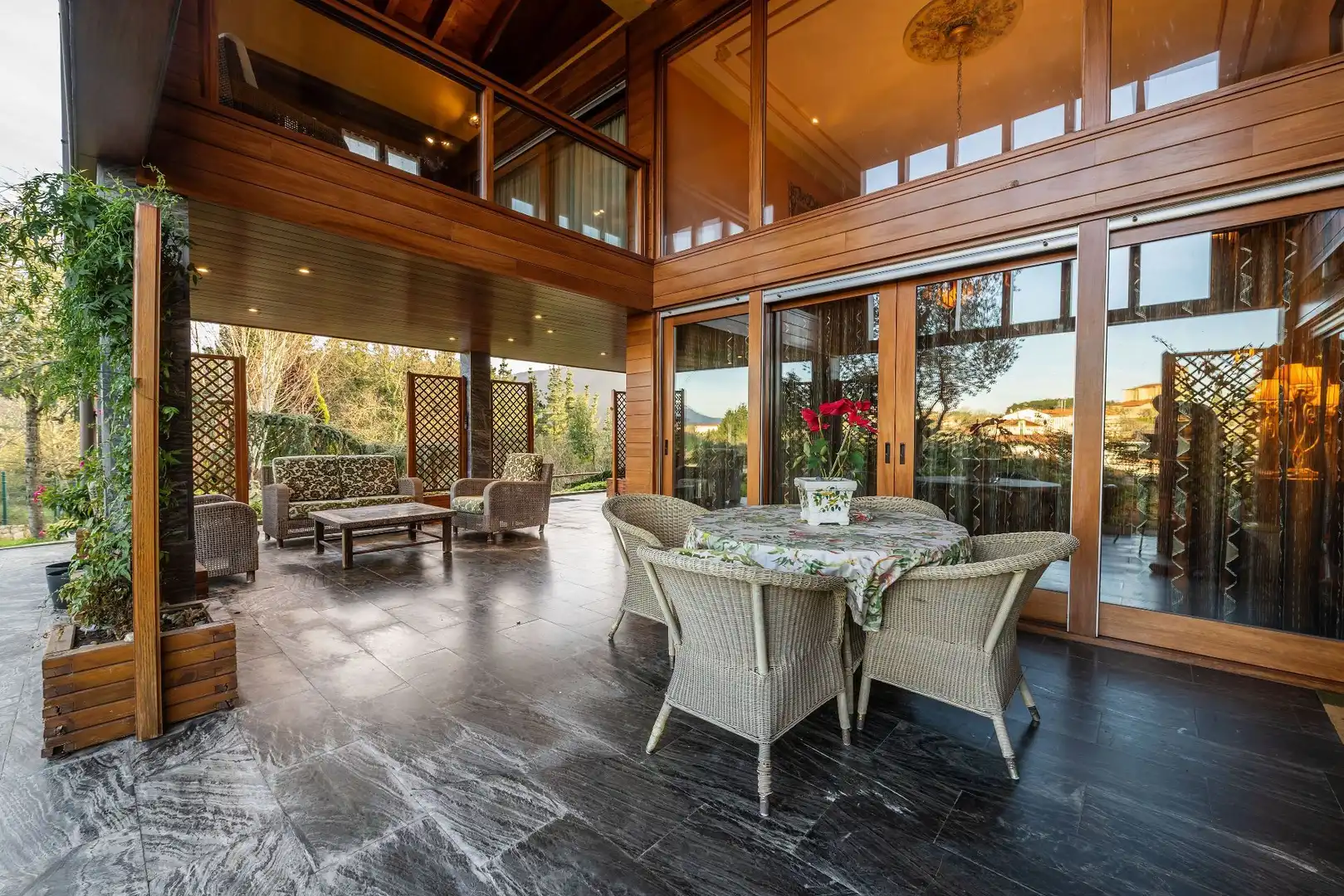 Terraza de Casa o chalet en venta en Olaberria con Calefacción, Jardín privado y Terraza