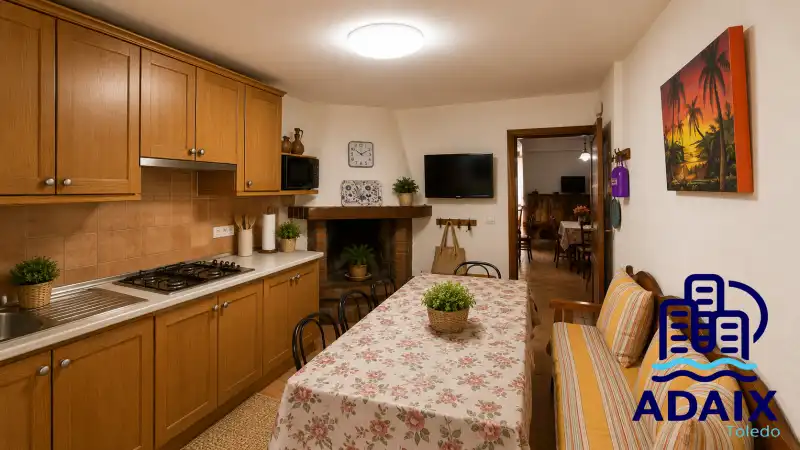 Cocina de Casa o chalet en venta en La Villa de Don Fadrique con Calefacción
