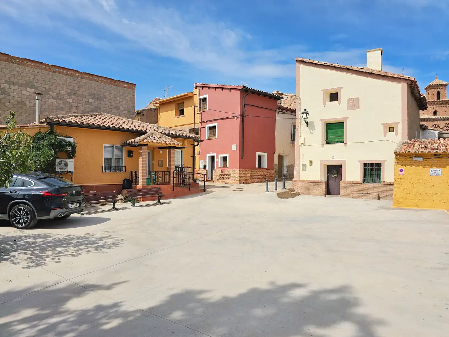 Vista exterior de Casa o chalet en venta en Torralba de Ribota con Jardín privado