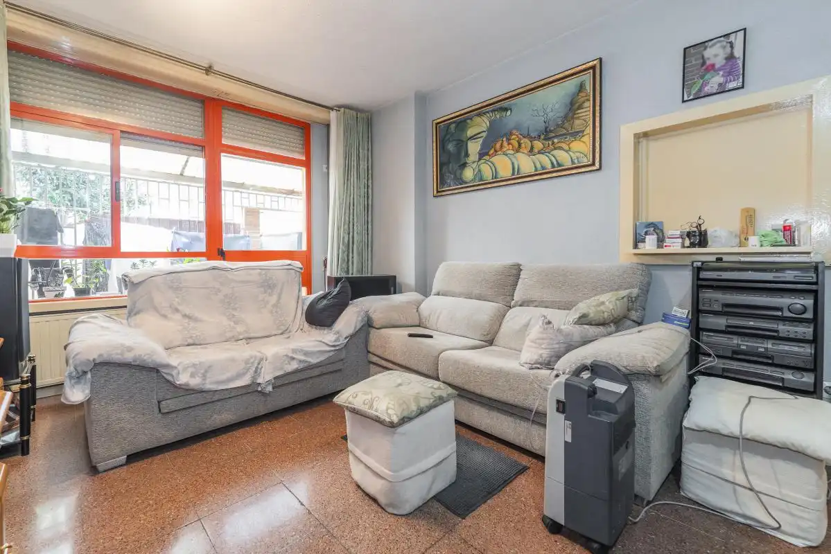 Living room of Duplexes for sale in Madrid  with Heating, Private garden and Terrace