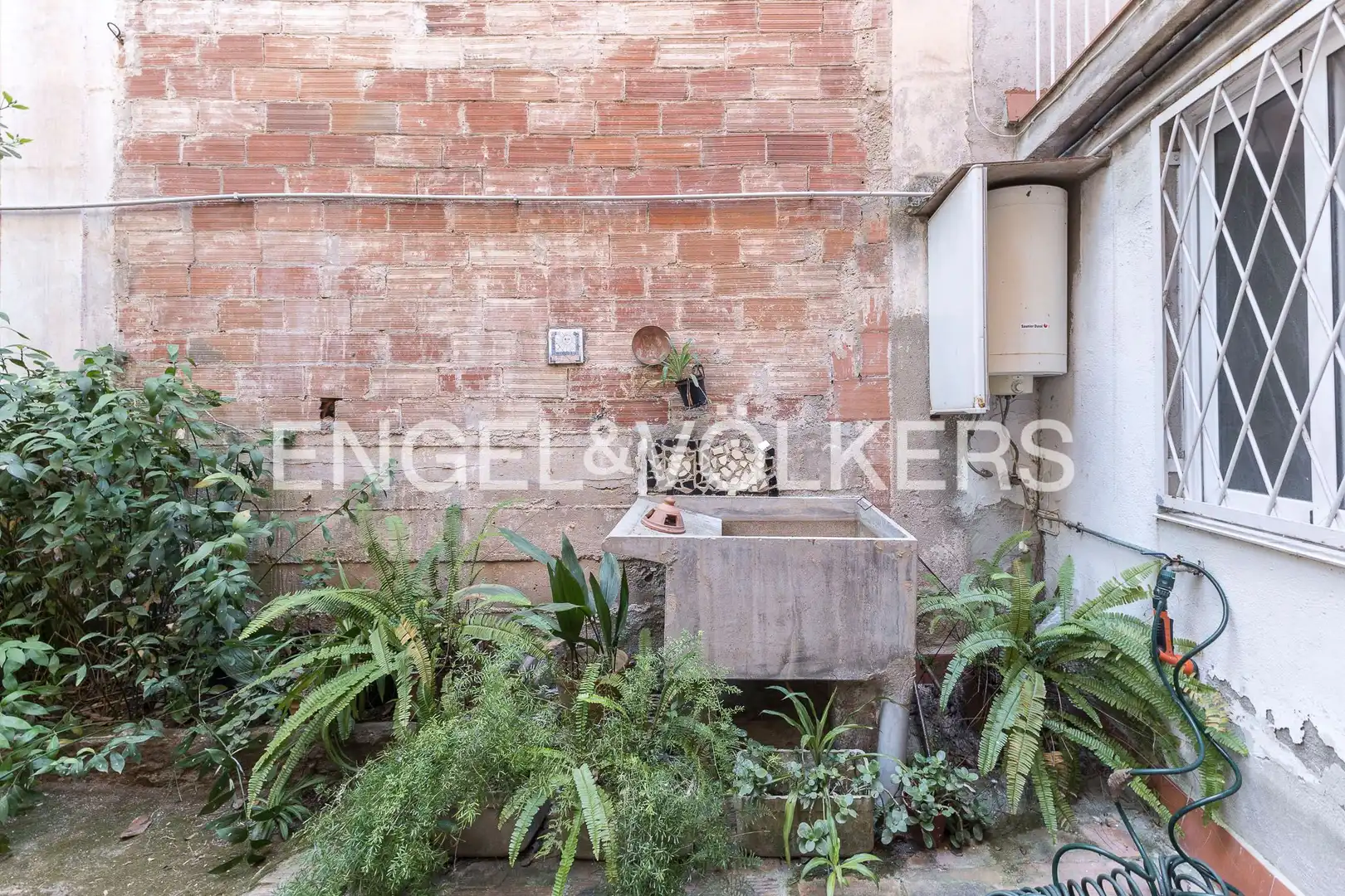 Terraza de Casa adosada en venta en Barcelona con Calefacción y Jardín privado