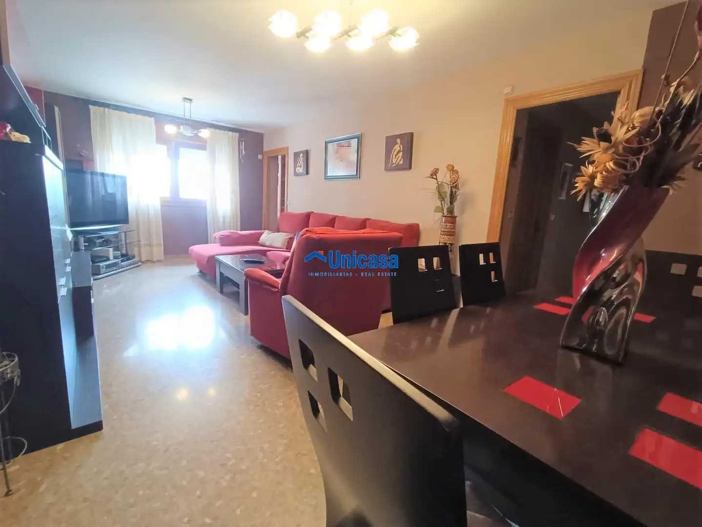 Sala de estar de Piso en venta en Málaga con Aire acondicionado, Terraza y Amueblado