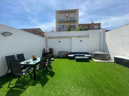 Terrace of House or chalet for sale in  Zaragoza Capital  with Air Conditioner, Heating and Private garden