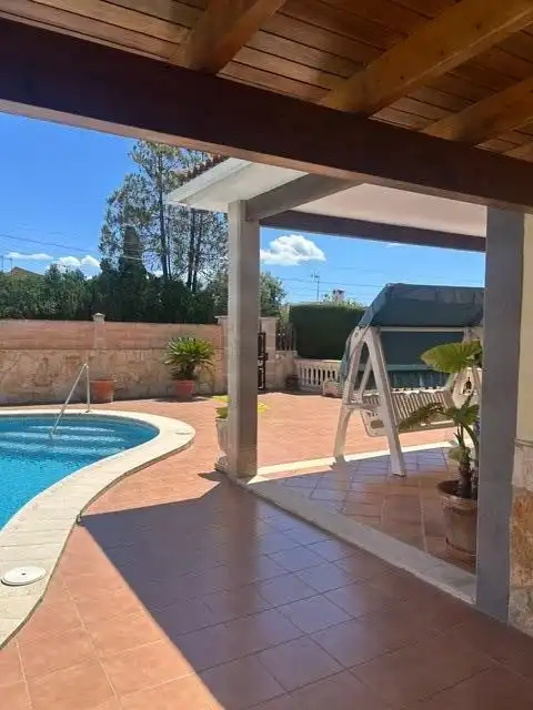 Swimming pool of Houses for sale in Llucmajor  with Air Conditioner, Heating and Private garden
