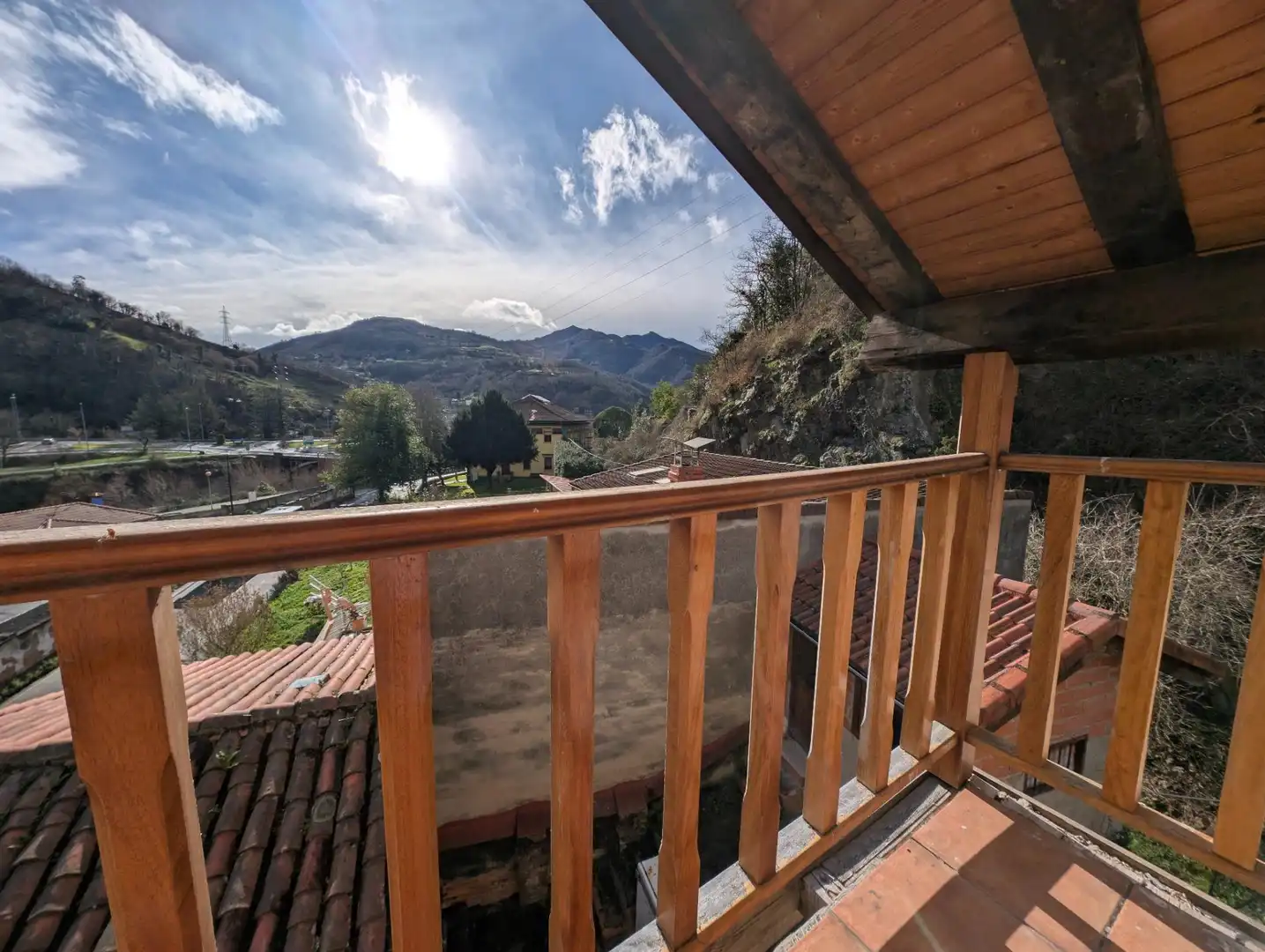 Terraza de Casa o chalet en venta en Mieres (Asturias) con Terraza, Trastero y Balcón