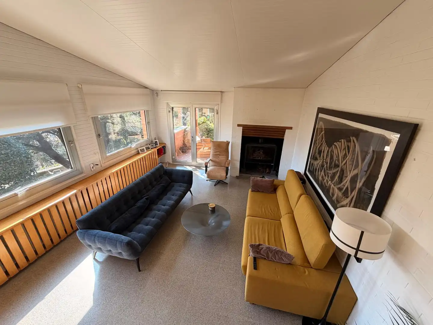Living room of Houses for sale in Castellar del Vallès  with Air Conditioner, Heating and Private garden