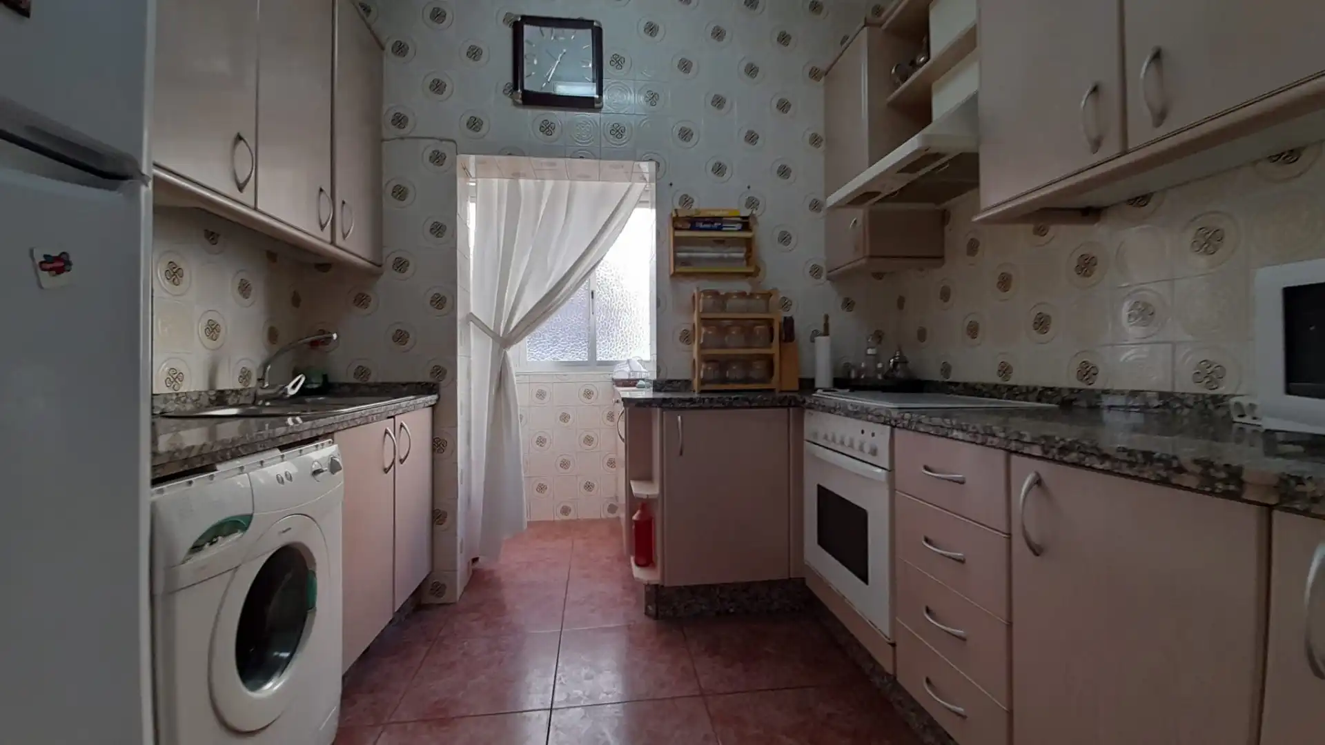 Kitchen of Flat for rent in Córdoba  with Air Conditioner, Terrace and Furnished