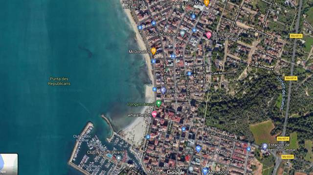 Terreno residencial en Venta en N/A en S'Arenal