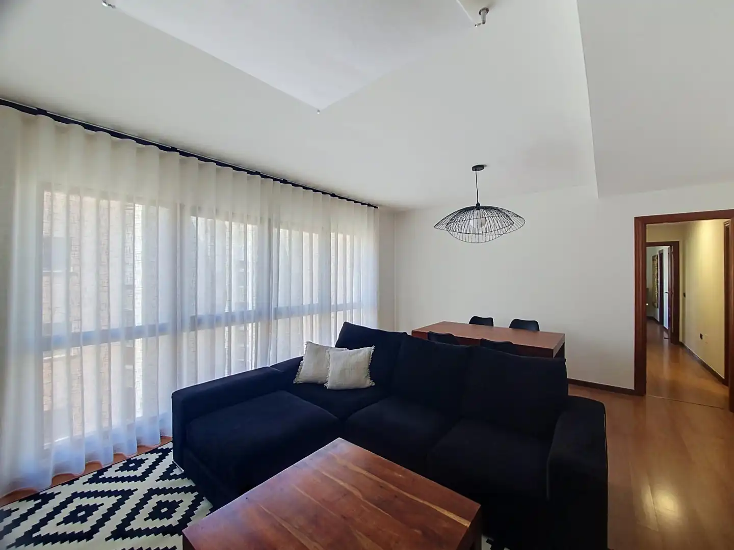 Sala d'estar de Pis de lloguer en Las Palmas de Gran Canaria amb Moblat