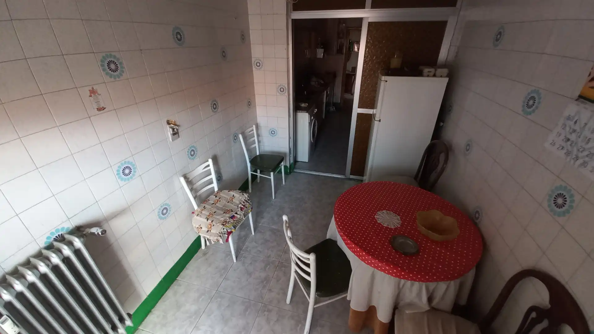 Kitchen of Flat for sale in Zamora Capital   with Heating and Furnished