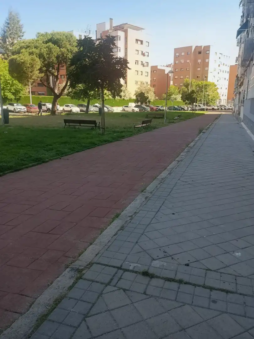 Exterior view of Flat for sale in Madrid  with Heating