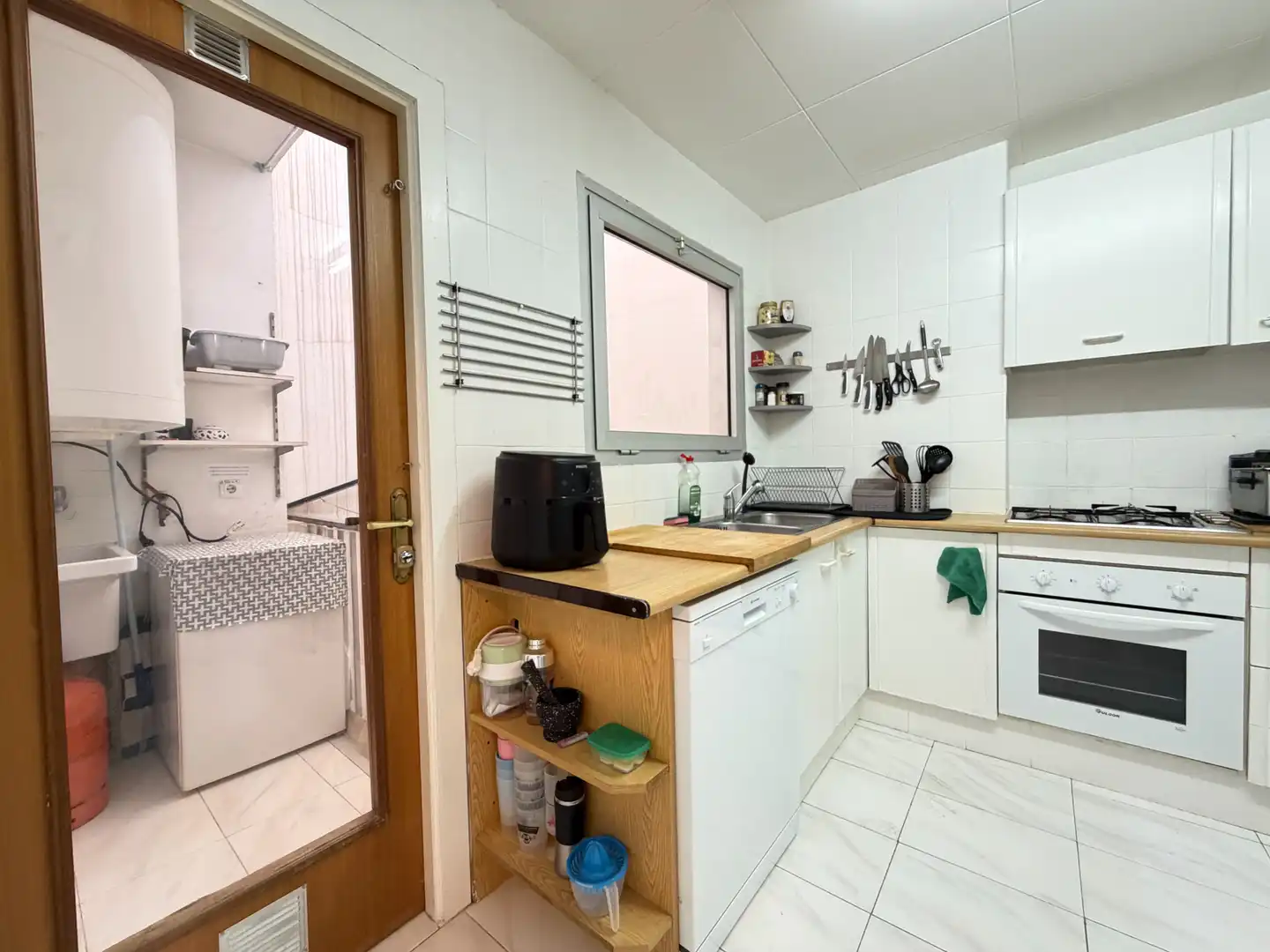 Cocina de Apartamento en venta en Roses con Aire acondicionado, Terraza y Amueblado