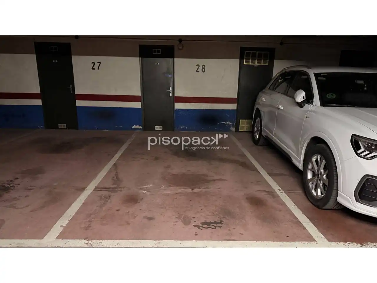 Parking of Flat for sale in  Pamplona / Iruña  with Heating, Terrace and Storage room
