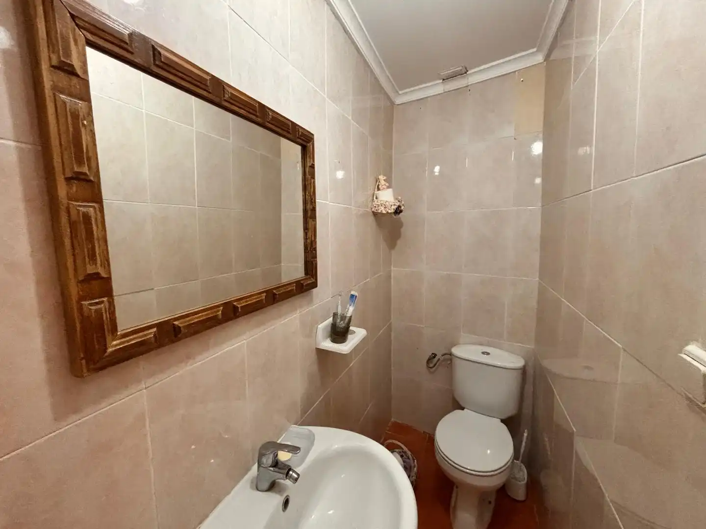 Bany de Casa o xalet en venda en Santa Elena de Jamuz amb Calefacció, Moblat i Forn