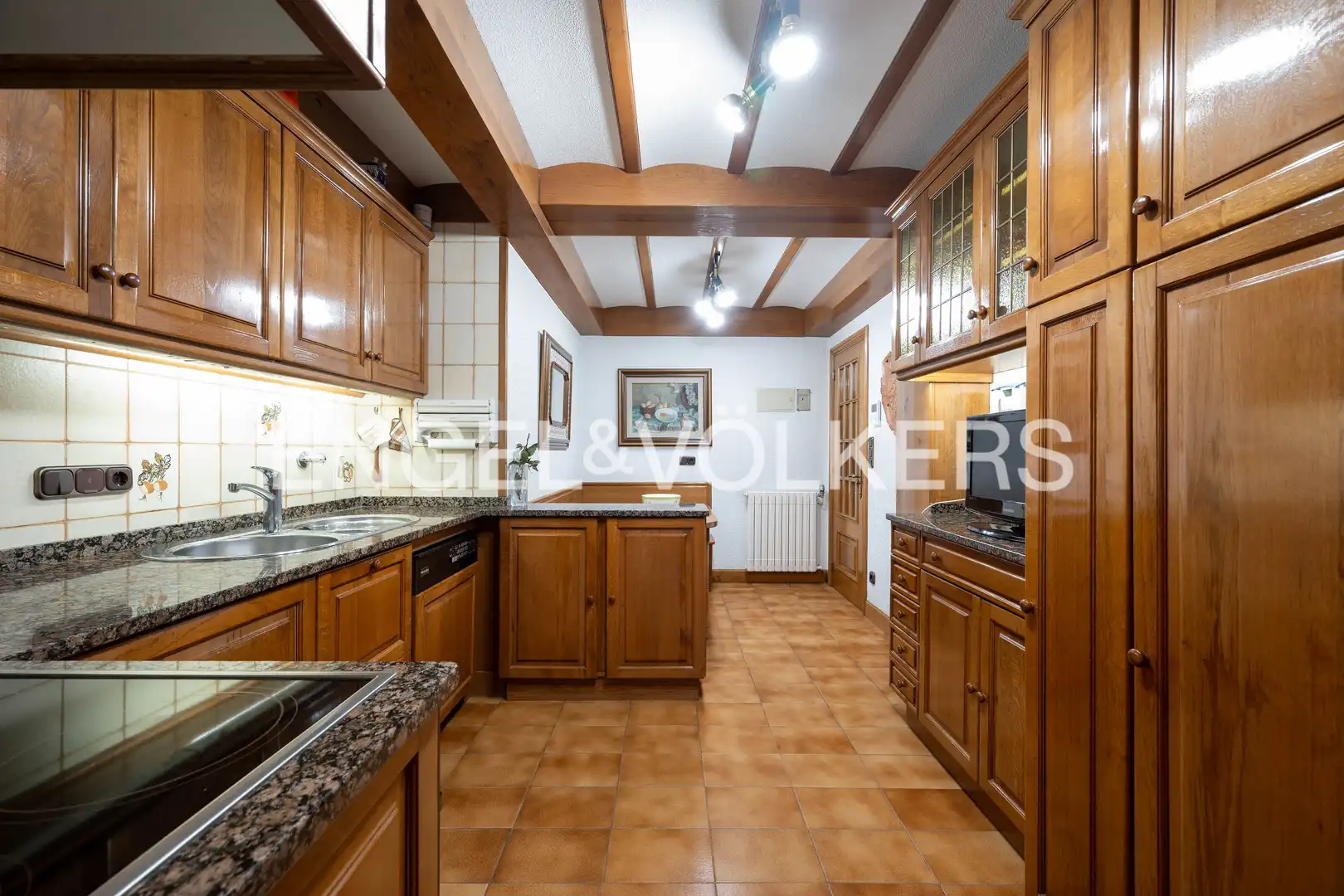 Cocina de Piso en venta en Zarautz con Calefacción, Parquet y Terraza