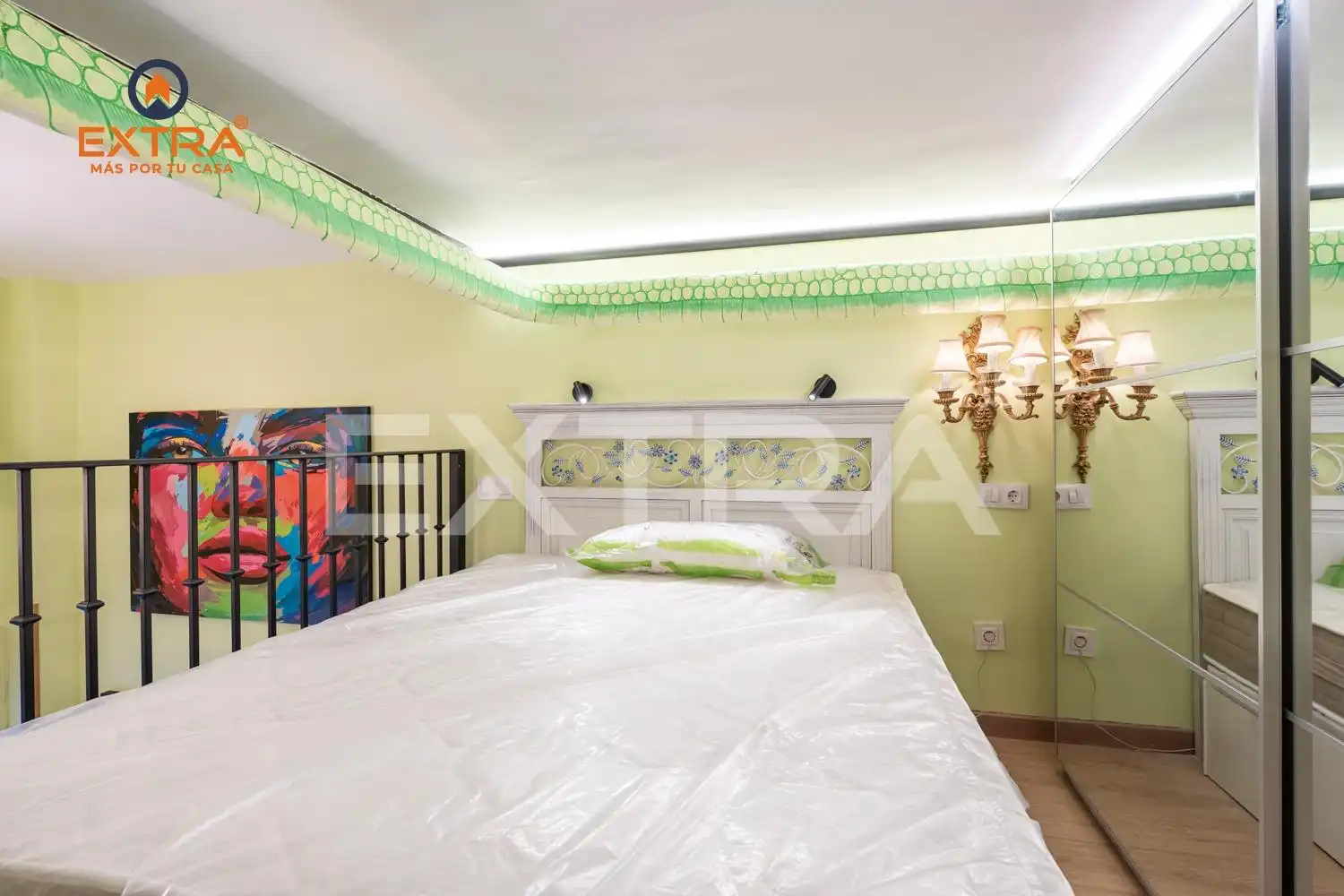 Bedroom of Ground floor for rent in Madrid  with Heating and Furnished
