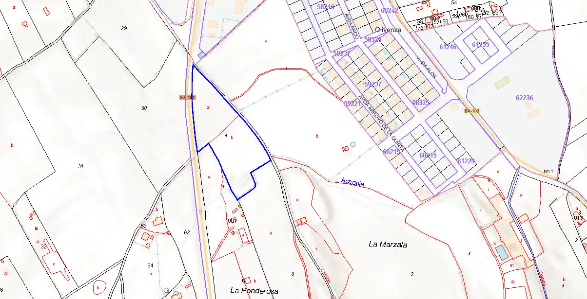 Residencial en venta en Olivenza