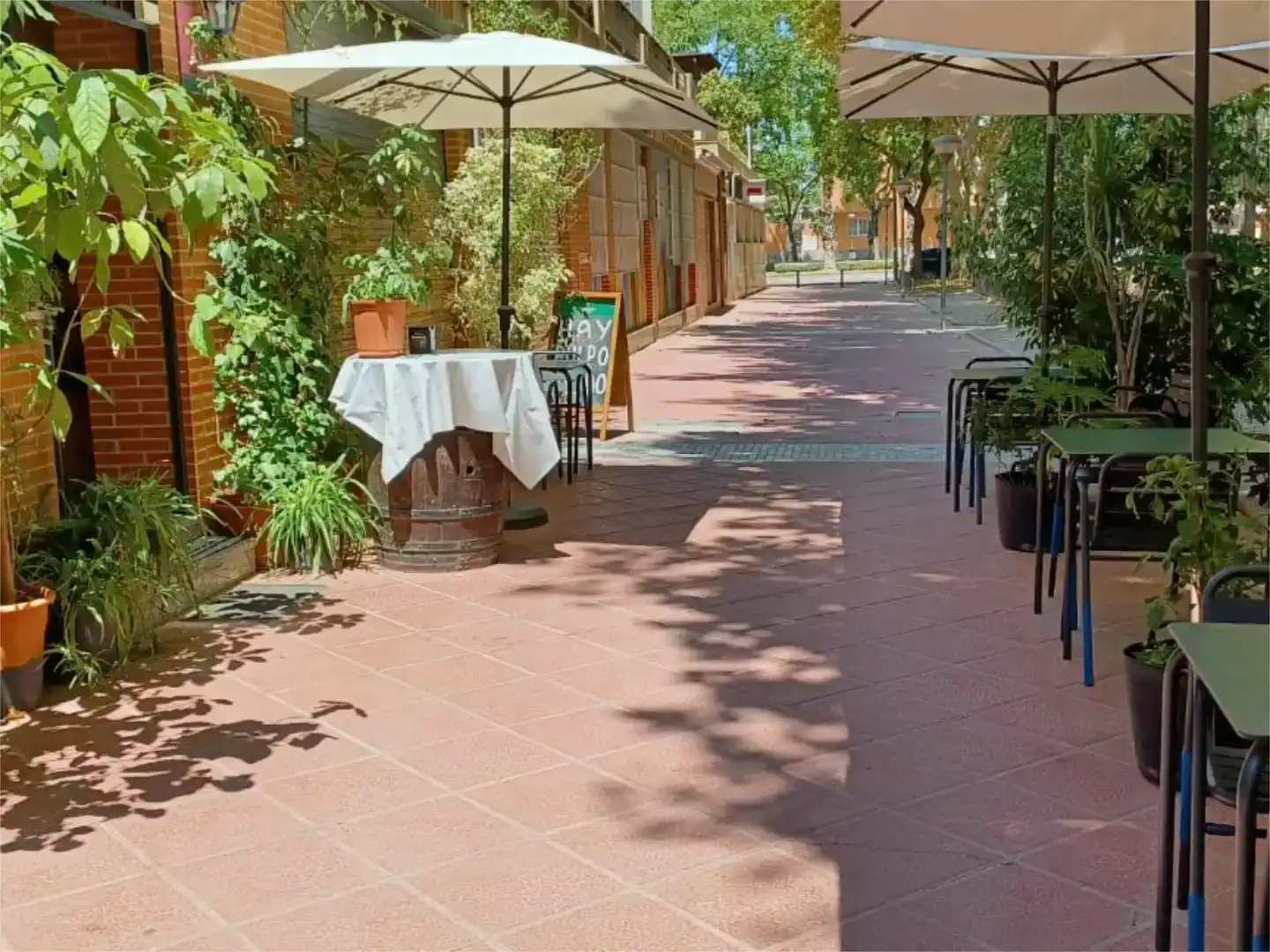 Terraza de Planta baja en venta en Murcia con Aire acondicionado, Trastero y Amueblado