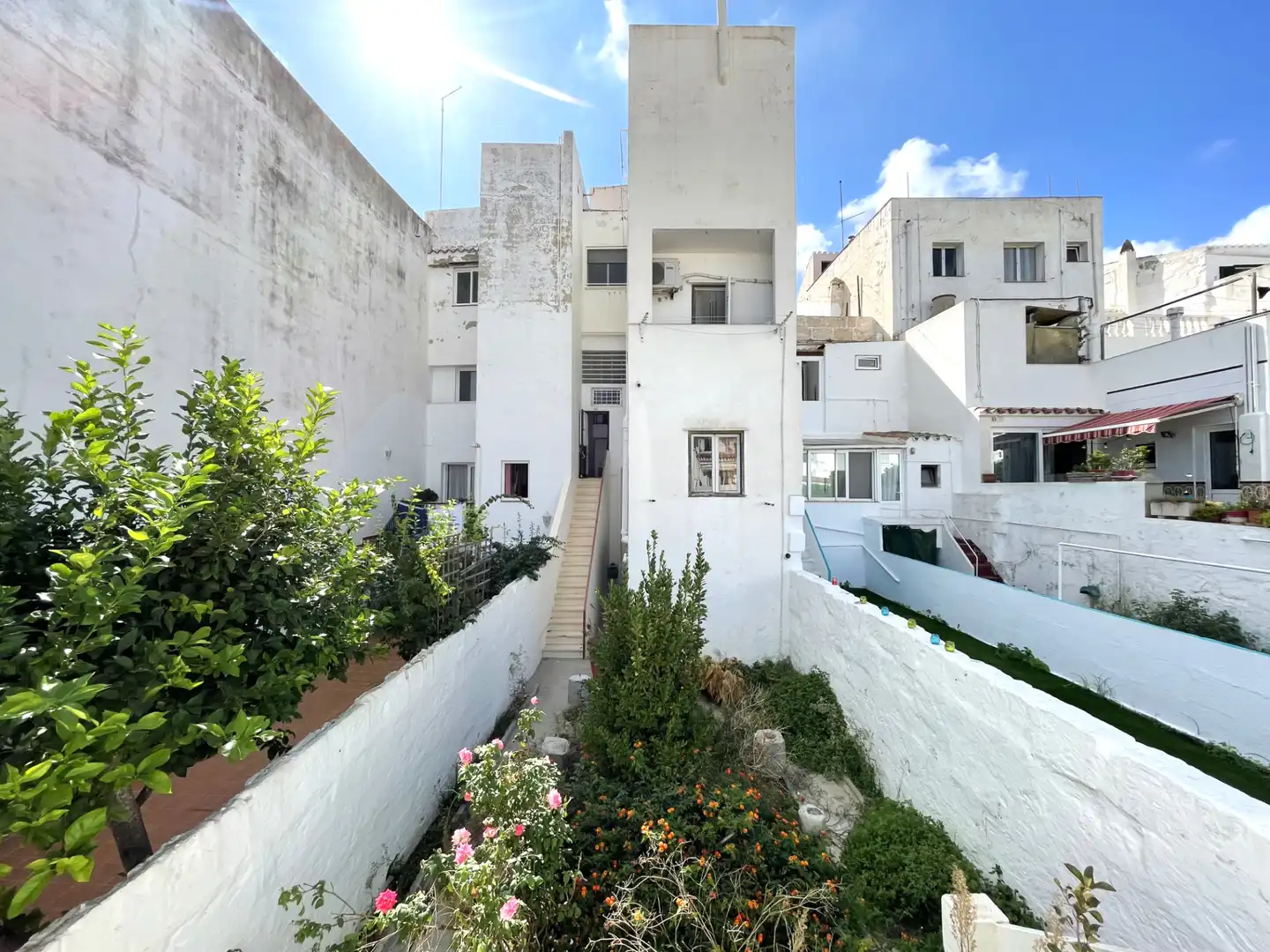 Vista exterior de Casa o xalet en venda en Maó - Mahón amb Jardí privat i Terrassa