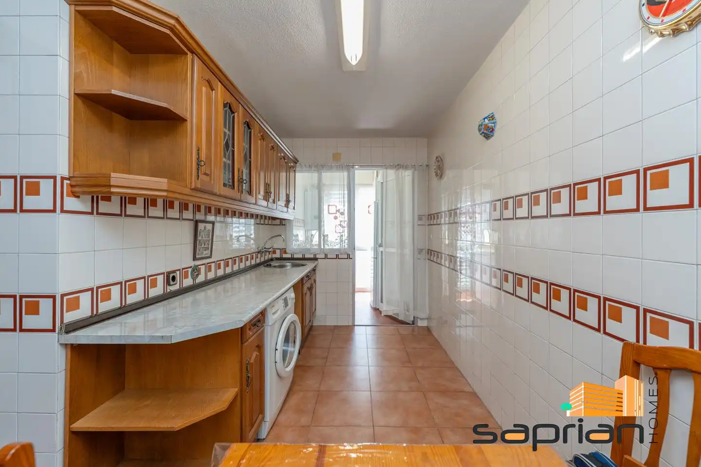 Kitchen of Flat for sale in Collado Villalba  with Air Conditioner, Private garden and Terrace