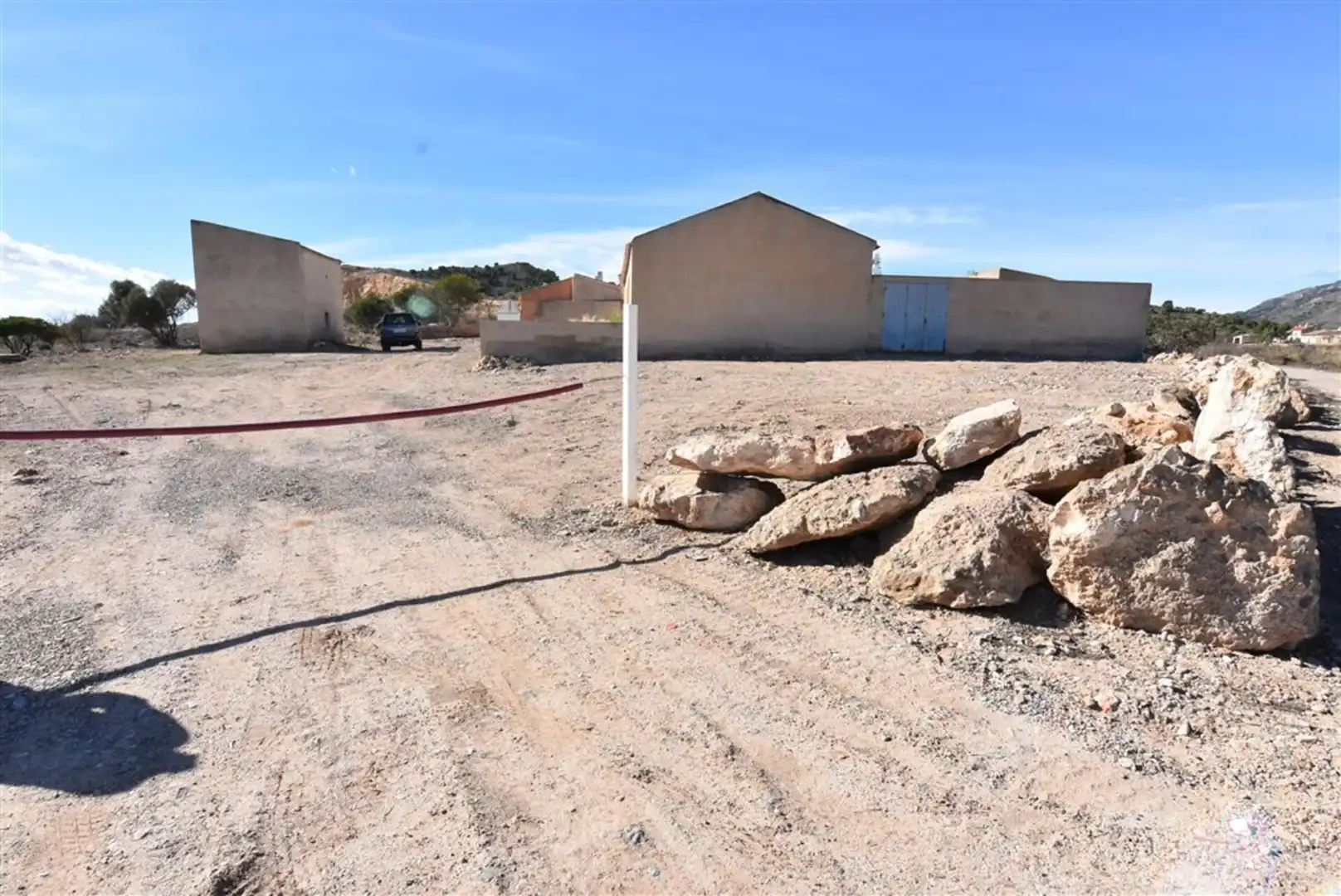 Vista exterior de Casa o xalet en venda en Fuente Álamo de Murcia amb Jardí privat i Terrassa