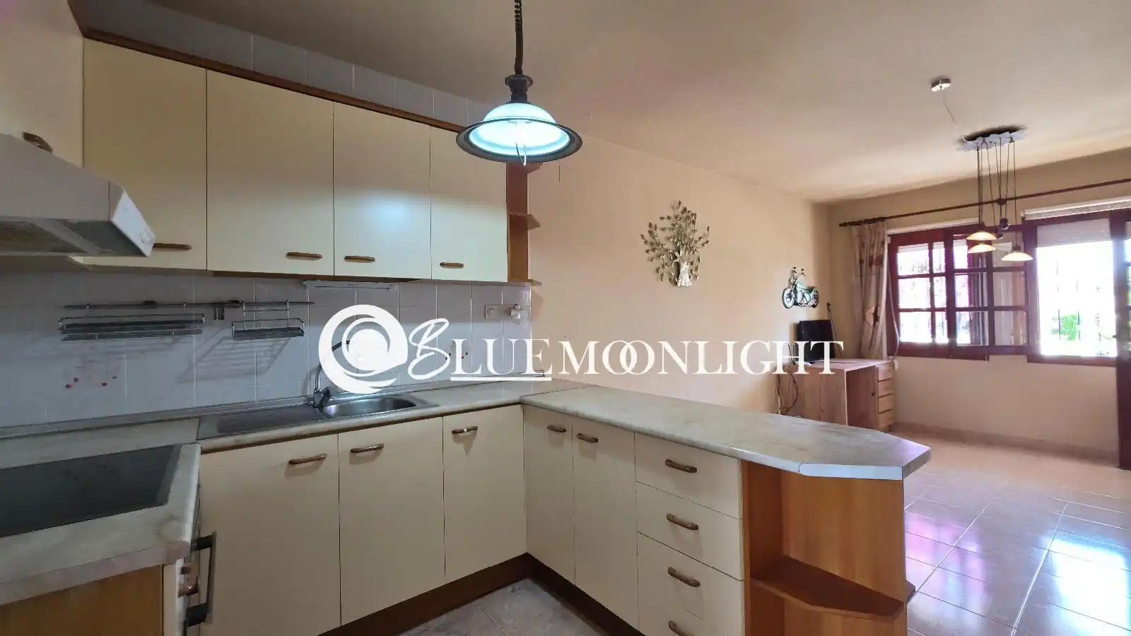 Cocina de Casa adosada en venta en Peñíscola / Peníscola con Calefacción, Jardín privado y Terraza