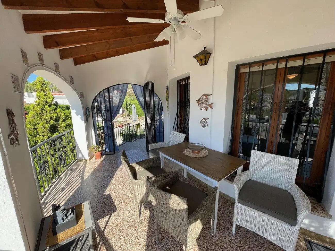 Terraza de Casa o chalet en venta en L'Alfàs del Pi con Calefacción, Jardín privado y Terraza