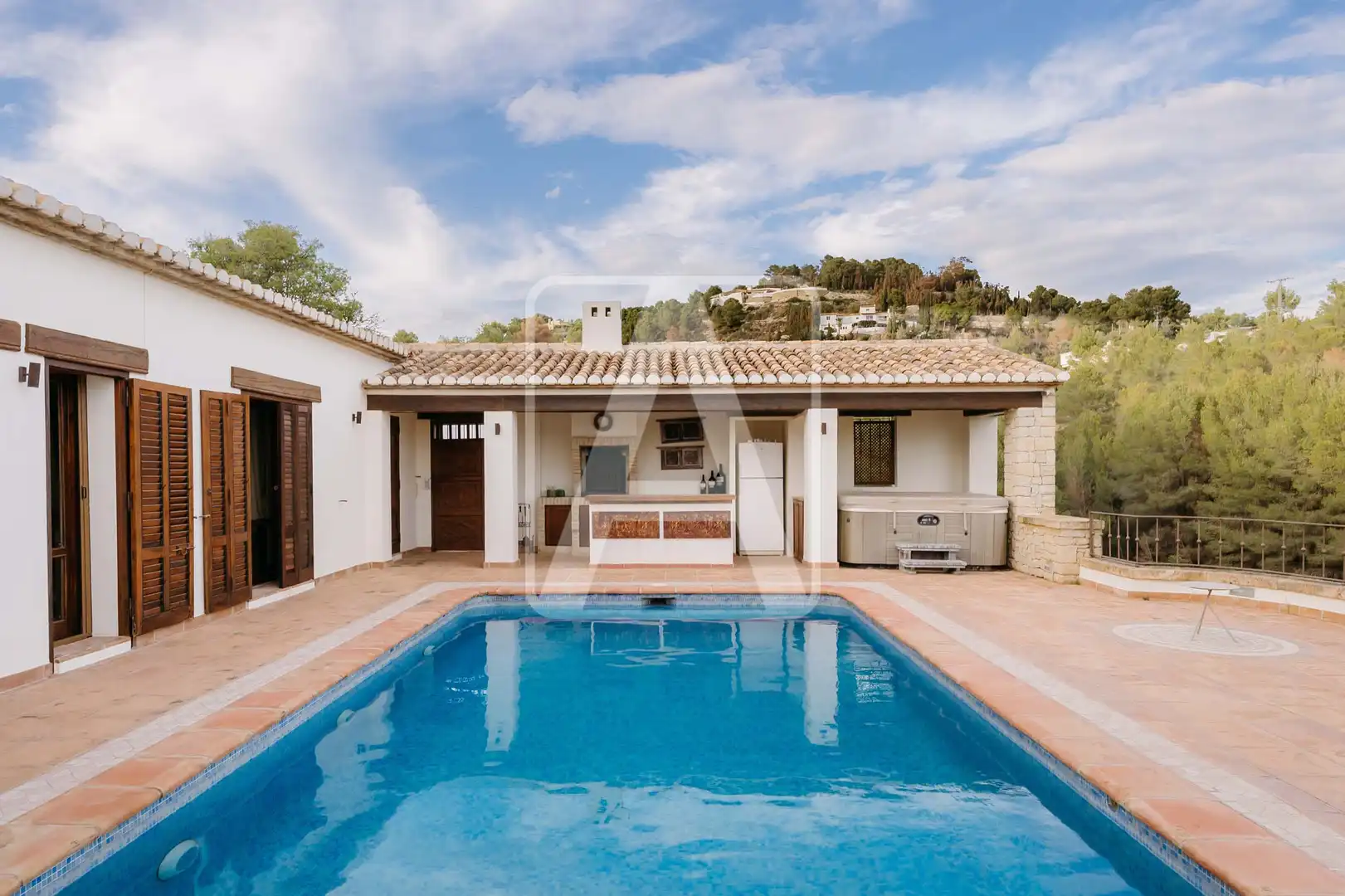 Vista exterior de Finca rústica en venta en Benissa con Aire acondicionado, Calefacción y Jardín privado